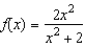 Match the function   with one of the following graphs. A)    B)    C)    D)    E)   