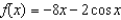 Find the points of inflection and discuss the concavity of the function   on the interval   . A)  concave down on   ; no points of inflection B)  concave downward on   ; concave upward on   ; inflection points at   and   C)  concave upward on   ; concave downward on   ; inflection points at   and   D)  concave up on   ; no points of inflection E)  none of the above