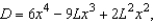 Suppose the deflection D of a beam of length L is   where x is the distance from one end of the beam. Find the value of x that yields the maximum deflection. A)    B)    C)    D)    E)   