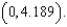 Find the open interval(s)  on which the function   is increasing in the interval   Round numerical values in your answer to three decimal places. A)  increasing on:   B)  increasing on:   C)  increasing on:   D)  increasing on:   E)  increasing on:  