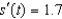<strong>A ball bearing is placed on an inclined plane and begins to roll. The angle of elevation of the plane is radians. The distance (in meters) the ball bearing rolls in t seconds is . Determine the value of after one second. Round numerical values in your answer to one decimal place.</strong> A) B) C) D) E)