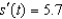 <strong>A ball bearing is placed on an inclined plane and begins to roll. The angle of elevation of the plane is radians. The distance (in meters) the ball bearing rolls in t seconds is . Determine the value of after one second. Round numerical values in your answer to one decimal place.</strong> A) B) C) D) E)