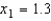 Complete two iterations of Newton's Method for the function   using the initial guess   . Round all numerical values in your answer to four decimal places. A)    B)    C)    D)    E)   