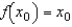 Approximate the fixed point of the function   between   to two decimal places. [A   of a function f is a value of x such that   .] A)    B)    C)    D)    E)   