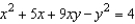 Find   by implicit differentiation.   A)    B)    C)    D)    E)   