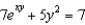 Use implicit differentiation to find     A)    B)    C)    D)    E)   