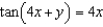 Find   by implicit differentiation given that   . Use the original equation to simplify your answer. A)    B)    C)    D)    E)   