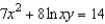Use implicit differentiation to find   .   A)    B)    C)    D)    E)   