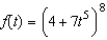 Find the derivative of the function.   A)    B)    C)    D)    E)   