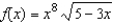 Find the derivative of the function.   A)    B)    C)    D)    E)   