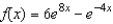 Find the derivative of the function   . A)    B)    C)    D)    E)   