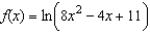 Differentiate the function   . A)    B)    C)    D)    E)   