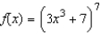 Find the second derivative of the function.   A)    B)    C)    D)    E)   