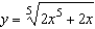 Evaluate the derivative of the function   at the point   . A)    B)    C)    D)    E)   