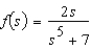 Use the quotient rule to differentiate the following function   and evaluate   . A)    B)    C)    D)    E)   