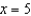 Find the slope of the graph of the function at the given value.   when   A)    B)    C)    D)    E)   