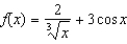 Find the derivative of the function   . A)    B)    C)    D)    E)   