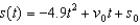 A projectile is shot upwards from the surface of the earth with an initial velocity of 108 meters per second. The position function is   . What is its velocity after 7 seconds? A)  The velocity after 7 seconds is 181.7 meters per second. B)  The velocity after 7 seconds is -142.3 meters per second. C)  The velocity after 7 seconds is 39.4 meters per second. D)  The velocity after 7 seconds is 73.7 meters per second. E)  The velocity after 7 seconds is -176.6 meters per second.
