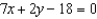 Find an equation of the line that is tangent to the graph of the function   and parallel to the line   . A)    B)    C)    D)    E)   