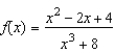 Use a graphing utility to graph the function   and determine the one-sided limit   . A)    B)    C)  0 D)    E)  8