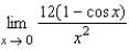 Determine the limit (if it exists) .   A)  6 B)  48 C)  10 D)  24 E)   