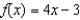 Find   where   . A)  1 B)  4 C)  -3 D)  0 E)   