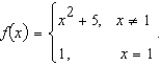 Let   Determine the following limit. (Hint: Use the graph to calculate the limit.)      A)  6 B)  25 C)  1 D)  5 E)  does not exist.