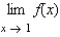 Let   Determine the following limit. (Hint: Use the graph to calculate the limit.)      A)  6 B)  25 C)  1 D)  5 E)  does not exist.