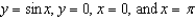 Use the rectangles in the following graph to approximate the area of the region bounded by   .   A)  0.7850 B)  1.5700 C)  3.1400 D)  1.1775 E)  1.0519