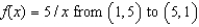 Consider the length of the graph of   Approximate the length of the curve by finding the sum of the lengths of four line segments, as shown in following figure. Round your answer to two decimal places.   A)  6.11 B)  8.12 C)  5.66 D)  8.49 E)  7.11