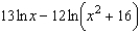 Write the following expression as a logarithm of a single quantity.   A)    B)    C)    D)    E)   