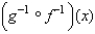 Use the functions   to find the function   . A)    B)    C)    D)    E)   