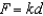 Hooke's Law states that the force F required to compress or stretch a spring (within its elastic limits)  is proportional to the distance d that the spring is compressed or stretched from its original length. That is,   where k is a measure of the stiffness of the spring and is called the spring constant. The table shows the elongation d in centimeters of a spring when a force of F newtons is applied. Use the model   to estimate the elongation of the spring when a force of 55 newtons is applied. Round your answer to two decimal places.   A)  8.08 cm B)  6.38 cm C)  4.68 cm D)  2.98 cm E)  9.78 cm