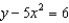 Determine whether y is a function of x.   A)  no B)  yes