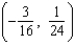 Find the slope of the line passing through the points   and   . A)  63 B)    21 C)  42 D)  21 E)    42