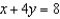 Find the y-intercept of the line   . A)    B)    C)    D)    E)   