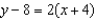 Sketch a graph of the equation   . A)    B)    C)    D)    E)   