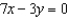 Write an equation of the line that passes through the point   and is parallel to the line   . A)    B)    C)    D)    E)   