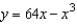 Find all intercepts:   A)  x-intercepts: (-8, 0) , (8, 0) ; no y-intercept B)  x-intercept: (0, 0) ; y-intercepts: (0, 0) , (0, -8) , (0, 8)  C)  x-intercepts: (0, 0) , (-8, 0) , (8, 0) ; y-intercept: (0, 0)  D)  x-intercepts: (0, 0) , (-8, 0) , (8, 0) ; no y-intercept E)  x-intercepts: (-8, 0) , 8; y-intercept: (0, 0) 