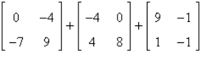Evaluate the expression.   A)    B)    C)  not possible D)    E)   