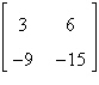 Find the inverse of the matrix   . A)    B)    C)    D)    E)   