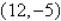 Use a determinant to determine whether the points   and   are collinear. Show all work. 