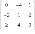 Find the uncoded 1 × 3 row matrices for the message  MERRY CHRISTMAS ; then encode the message using the encoding matrix   . Show all your work. 