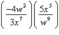 Simplify the following rational expression.   A)    B)    C)    D)    E)   