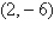Given points   and   form the vertices of the base of a triangle, find a third point so that the three points form the vertices of an isosceles triangle. A)    B)    C)    D)    E)   