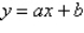 Find the least squares regression line   for the points   by solving the system for a and b.   Points:   space A)  y = 3.93x -4.21 B)  y = 2.80x -3.20 C)  y = -2.66x +2.80 D)  y = -3.47x -4.21 E)  y = -3.20x +2.80
