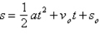 An object moving vertically is at the given heights at the specified times. Find the position equation   for the object. At t = 1 second, s = 161 feet At t = 2 seconds, s = 98 feet At t = 3 seconds, s = 3 feet A)    B)    C)    D)    E)   