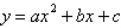 Find the equation of the parabola   that passes through the points.   A)    B)    C)    D)    E)   