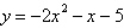 Find the equation of the parabola   that passes through the points.   A)    B)    C)    D)    E)   