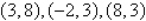 Find the equation of the circle   that passes through the points   . A)    B)    C)    D)    E)   